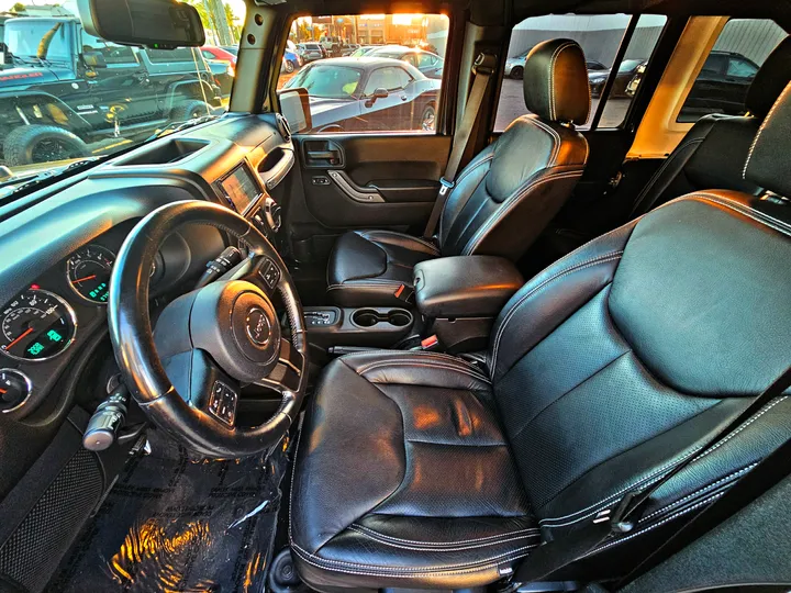 BLACK, 2015 JEEP WRANGLER Image 10