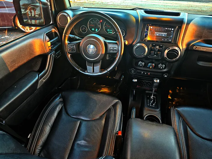 BLACK, 2015 JEEP WRANGLER Image 14