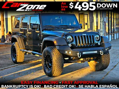 BLACK, 2015 JEEP WRANGLER Image 