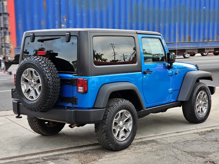 BLUE, 2016 JEEP WRANGLER Image 9