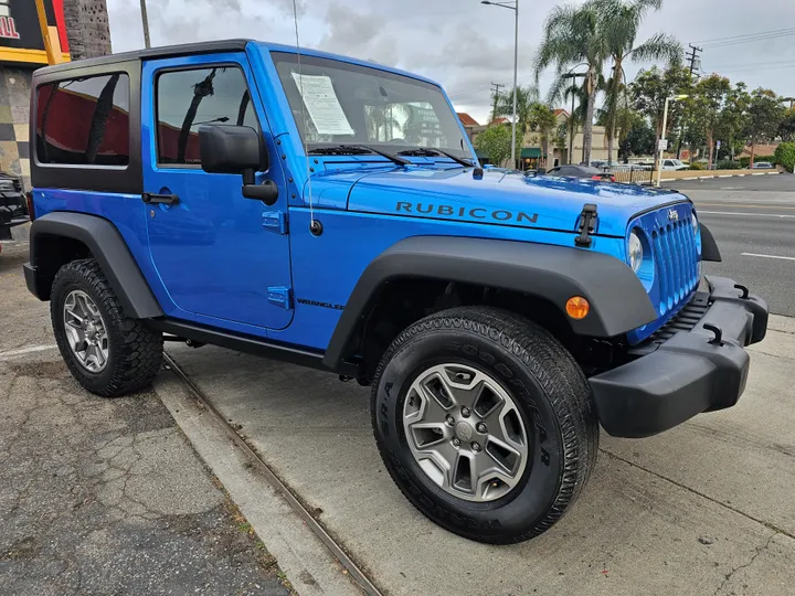 BLUE, 2016 JEEP WRANGLER Image 11