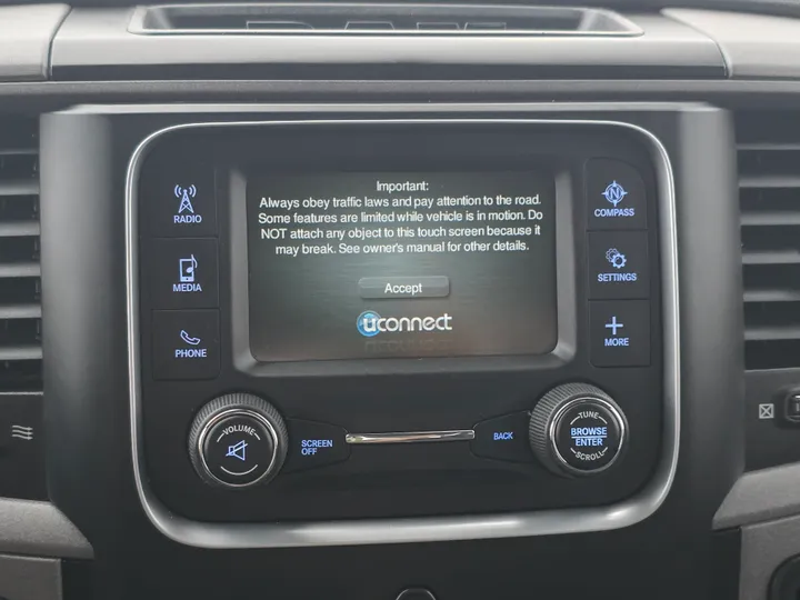 SILVER, 2017 RAM 1500 QUAD CAB Image 28