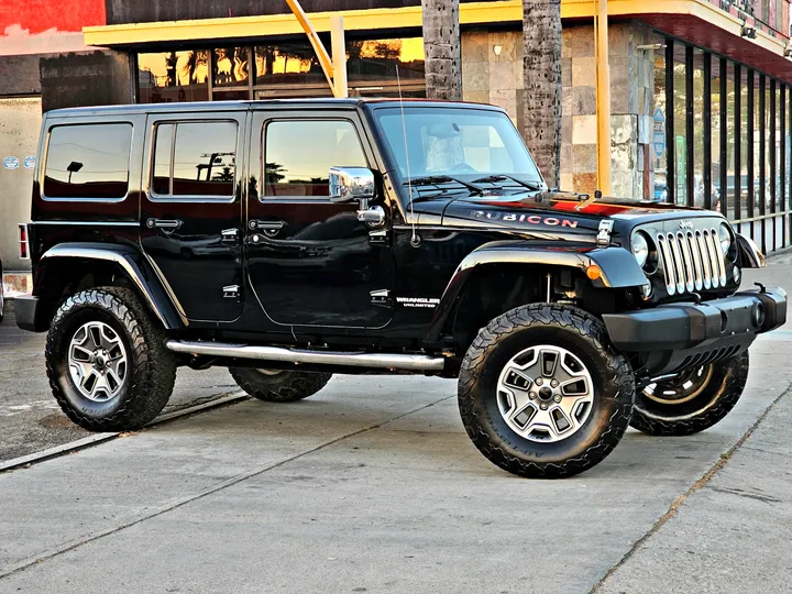 BLACK, 2014 JEEP WRANGLER Image 2