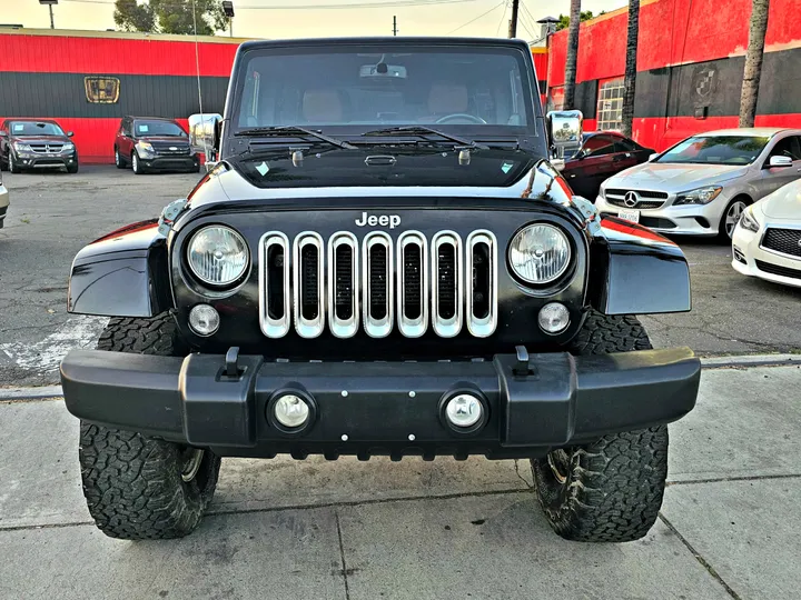 BLACK, 2014 JEEP WRANGLER Image 4