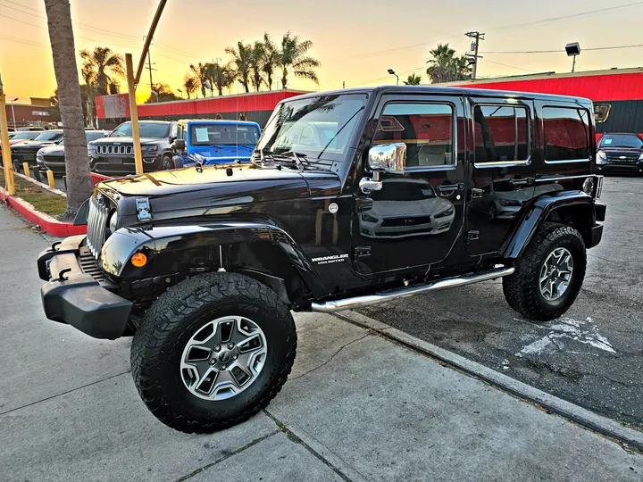 BLACK, 2014 JEEP WRANGLER Image 7