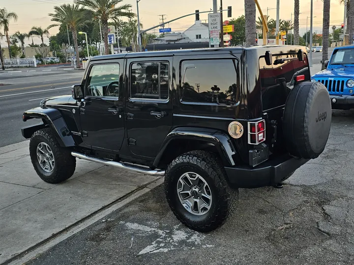 BLACK, 2014 JEEP WRANGLER Image 9