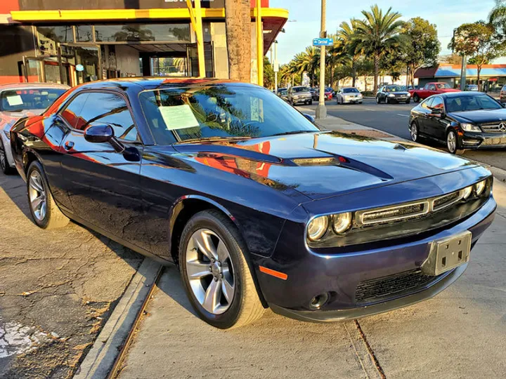 BLUE, 2016 DODGE CHALLENGER Image 2