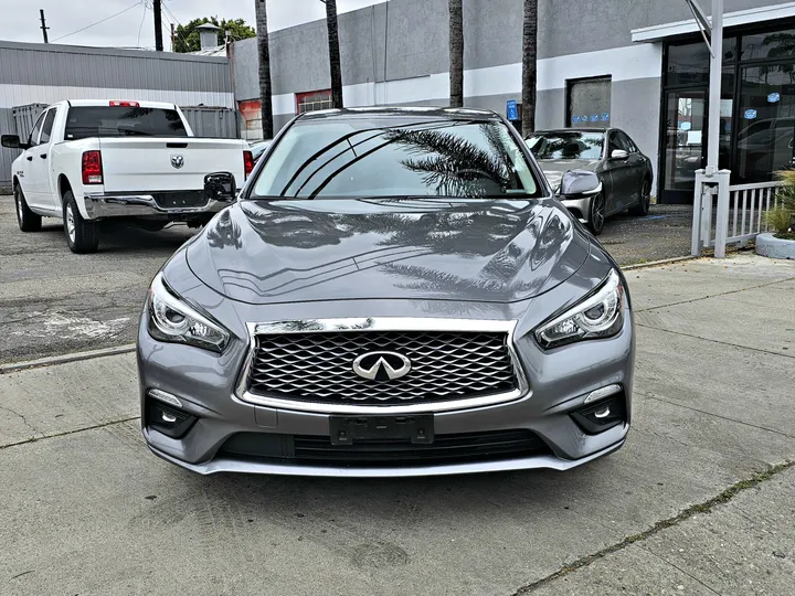 GREY, 2021 INFINITI Q50 Image 2