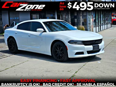 WHITE, 2018 DODGE CHARGER Image 4