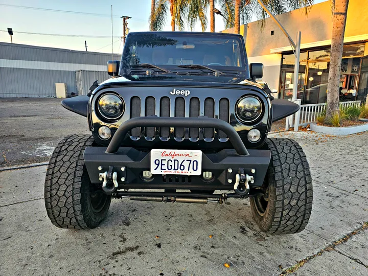 BLACK, 2015 JEEP WRANGLER Image 2