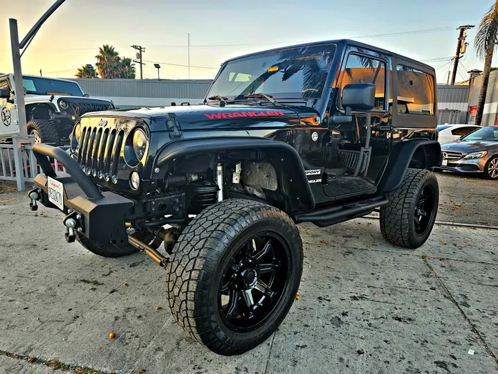 BLACK, 2015 JEEP WRANGLER Image 3