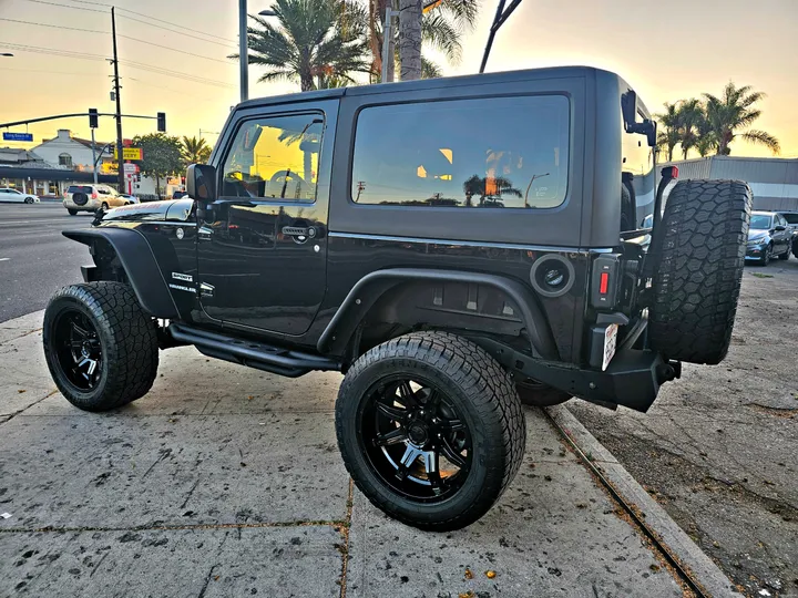 BLACK, 2015 JEEP WRANGLER Image 4