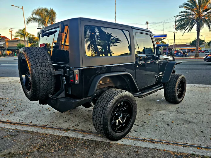 BLACK, 2015 JEEP WRANGLER Image 6