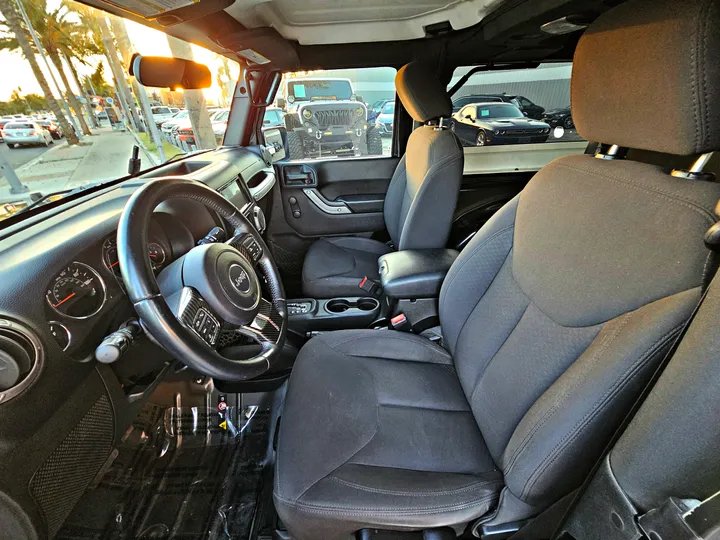 BLACK, 2015 JEEP WRANGLER Image 8