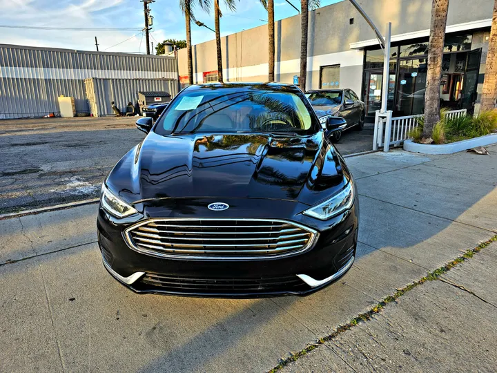 BLACK, 2019 FORD FUSION Image 2