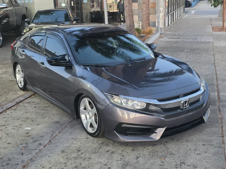 GREY, 2018 HONDA CIVIC Image 2