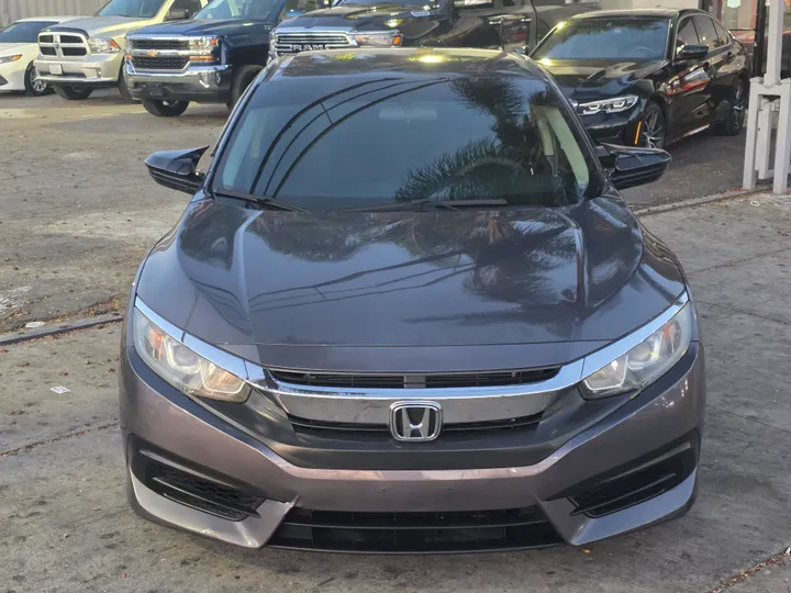 GREY, 2018 HONDA CIVIC Image 4