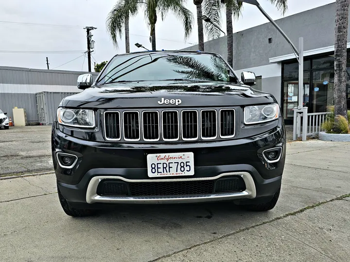 BLACK, 2015 JEEP GRAND CHEROKEE Image 2