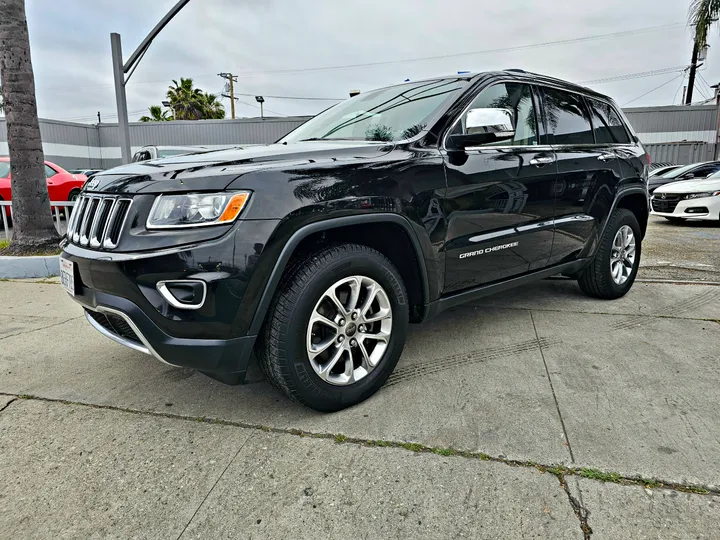 BLACK, 2015 JEEP GRAND CHEROKEE Image 3