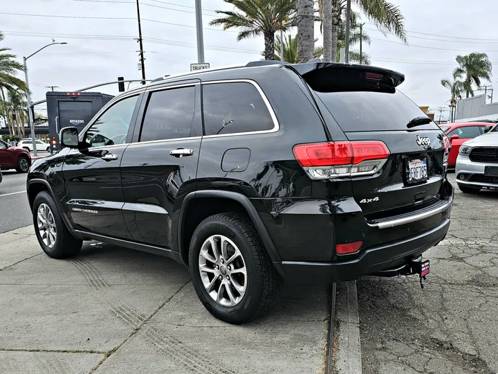 BLACK, 2015 JEEP GRAND CHEROKEE Image 5