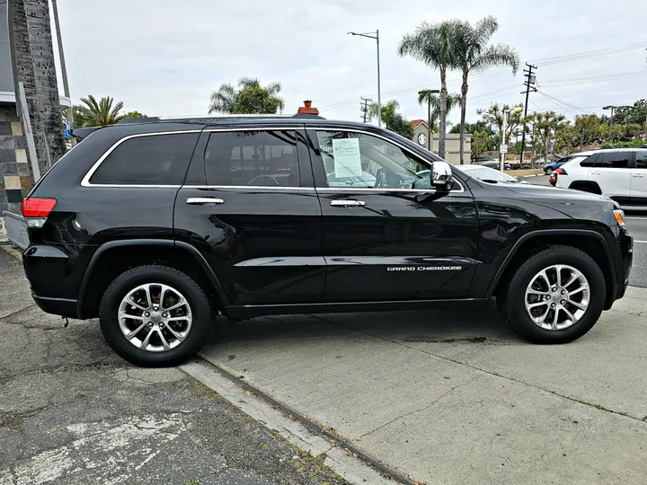 BLACK, 2015 JEEP GRAND CHEROKEE Image 8