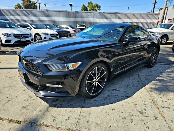 BLACK, 2015 FORD MUSTANG Image 3