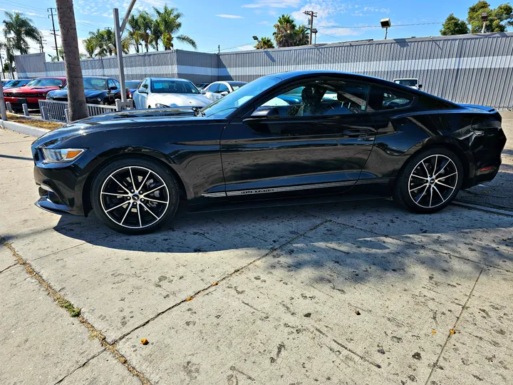 BLACK, 2015 FORD MUSTANG Image 4