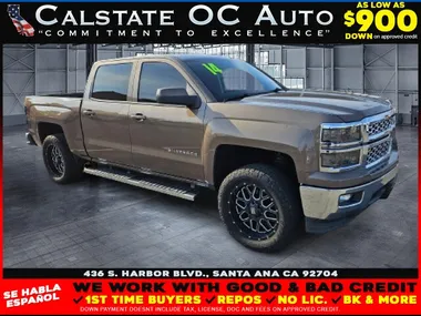 BROWN, 2014 CHEVROLET SILVERADO 1500 CREW CAB Image 