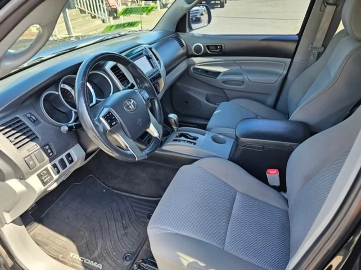 BLACK, 2012 TOYOTA TACOMA DOUBLE CAB Image 18