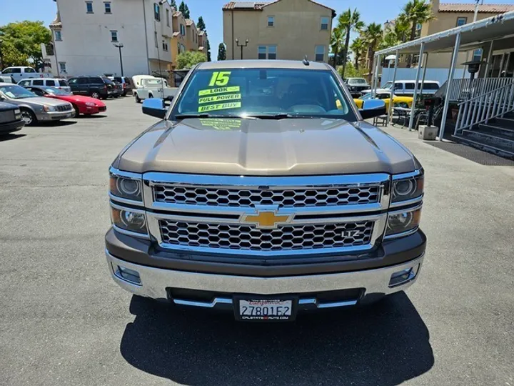 BROWN, 2015 CHEVROLET SILVERADO 1500 CREW CAB Image 12