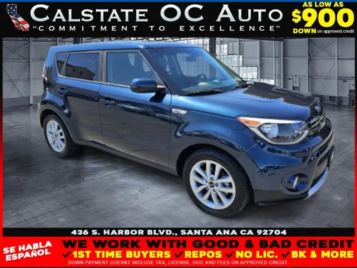 BLUE, 2018 KIA SOUL Image 1