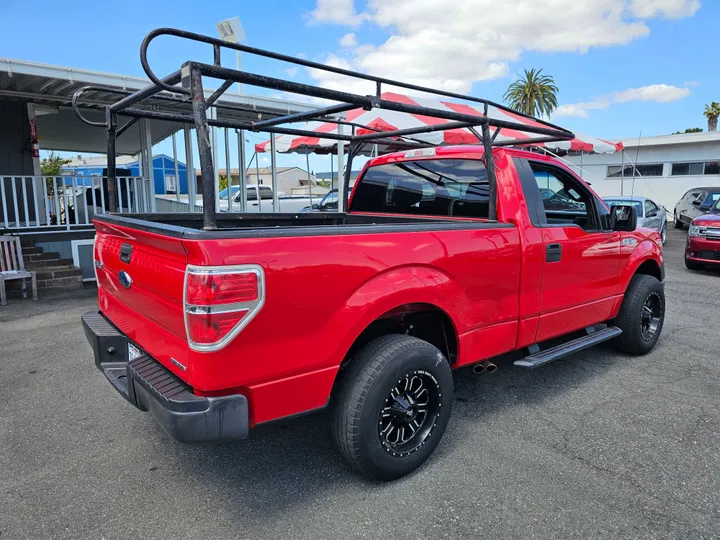 RED, 2014 FORD F150 REGULAR CAB Image 5