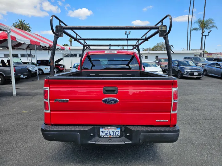 RED, 2014 FORD F150 REGULAR CAB Image 6