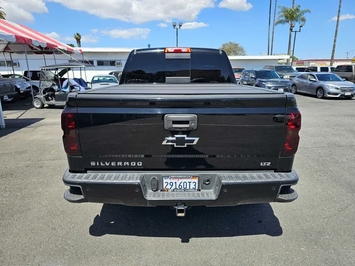 BLACK, 2015 CHEVROLET SILVERADO 1500 CREW CAB Image 6