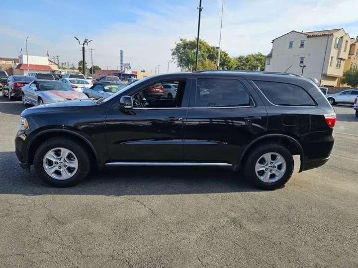 BLACK, 2011 DODGE DURANGO Image 7