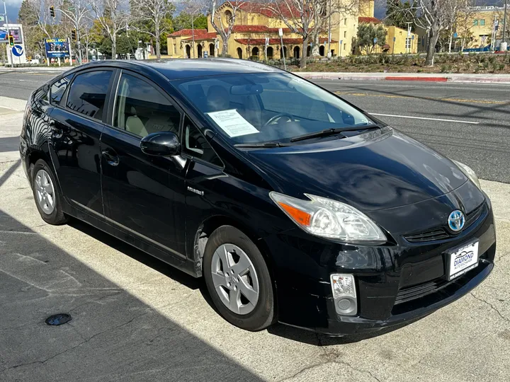 BLACK, 2011 TOYOTA PRIUS Image 3