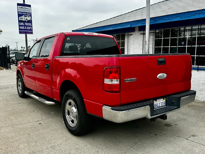 RED, 2007 FORD F-150 Image 6
