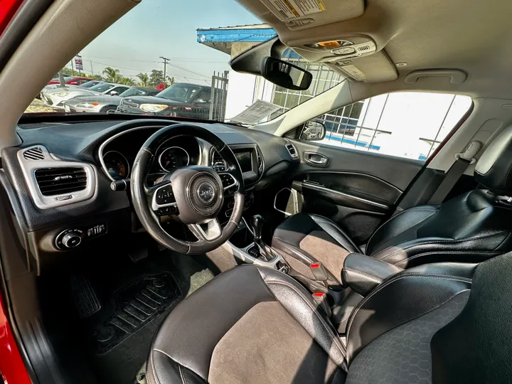 RED, 2017 JEEP COMPASS Image 15