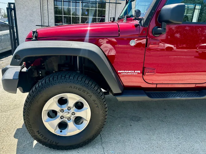BURGUNDY, 2013 JEEP WRANGLER Image 7