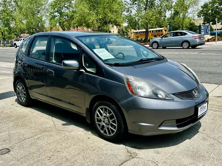 GREY, 2012 HONDA FIT Image 3