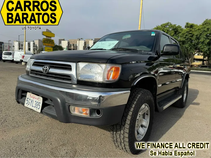 BLACK, 1999 TOYOTA 4RUNNER Image 1