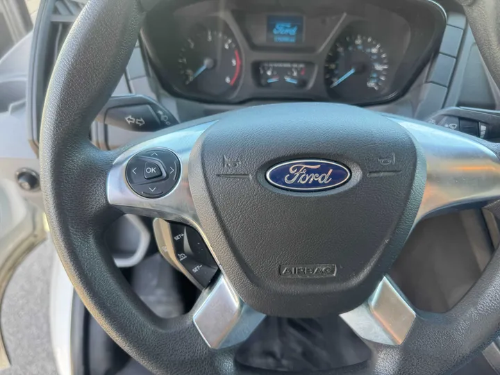 WHITE, 2015 FORD TRANSIT 350 HD VAN Image 23