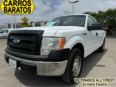 WHITE, 2014 FORD F150 SUPER CAB Image 