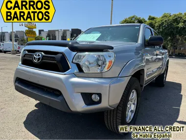 GRAY, 2015 TOYOTA TACOMA DOUBLE CAB Image 