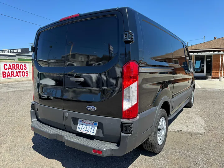 BLACK, 2015 FORD TRANSIT 150 VAN Image 6