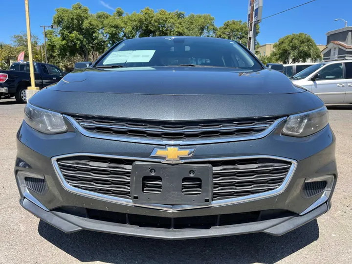 GRAY/BLACK, 2019 CHEVROLET MALIBU Image 2