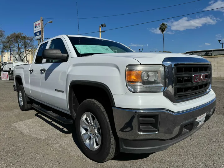 WHITE, 2014 GMC SIERRA 1500 DOUBLE CAB Image 3