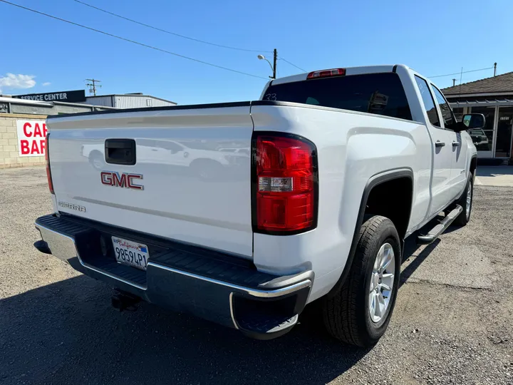 WHITE, 2014 GMC SIERRA 1500 DOUBLE CAB Image 6