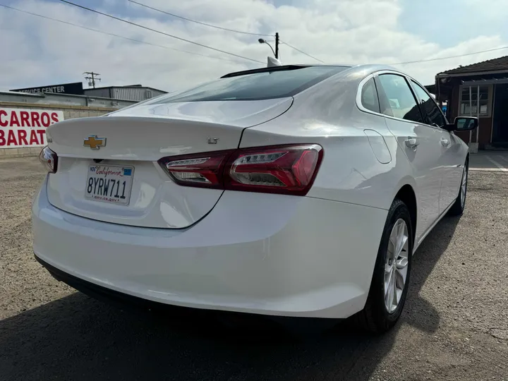 WHITE, 2019 CHEVROLET MALIBU Image 6