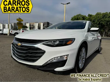 WHITE, 2019 CHEVROLET MALIBU Image 